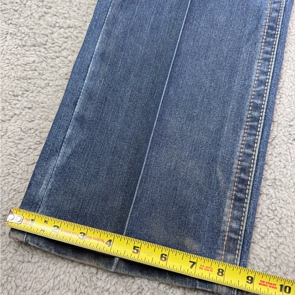 Ariat Rebar Jeans Mens 40x34 Blue M5 Slim Straight Leg Cotton Blend Work Cowboy - Picture 3 of 10